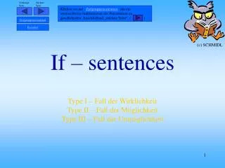 if sentences