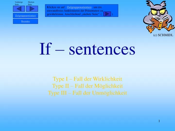 if sentences