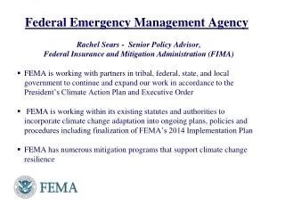 Federal Emergency Management Agency