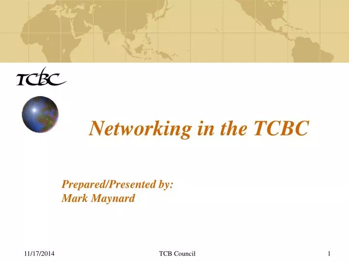 networking in the tcbc