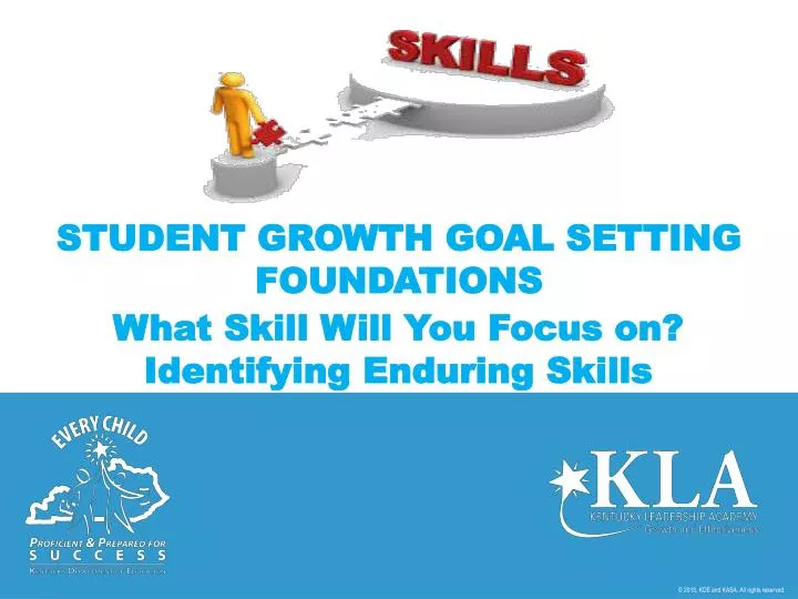 student growth goal setting foundations