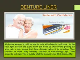 Denture Liner kit