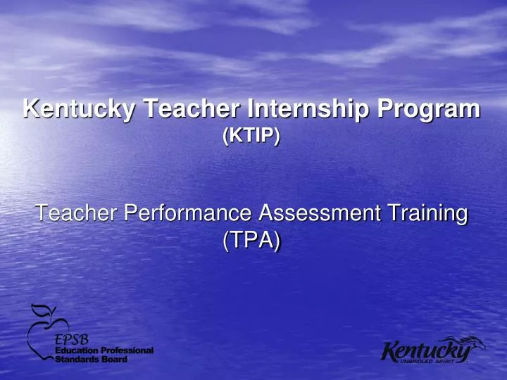 kentucky teacher internship program ktip