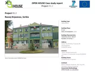 OPEN HOUSE Case study report Project RS.2