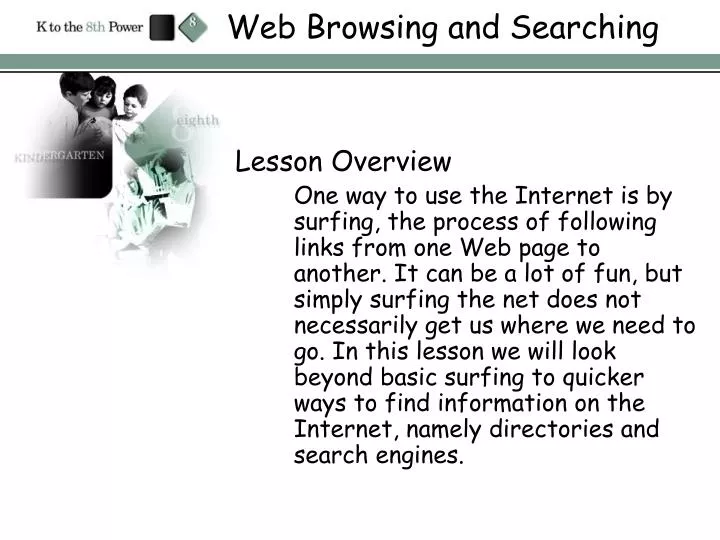 web browsing and searching