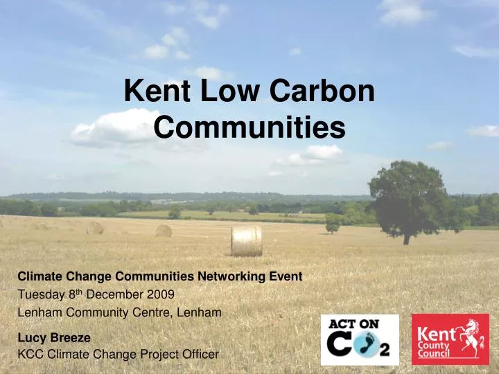 kent low carbon communities