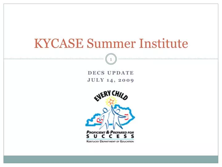 kycase summer institute