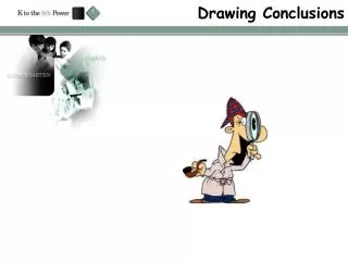 Drawing Conclusions