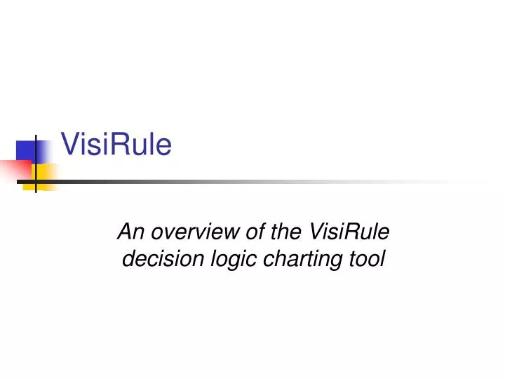 visirule