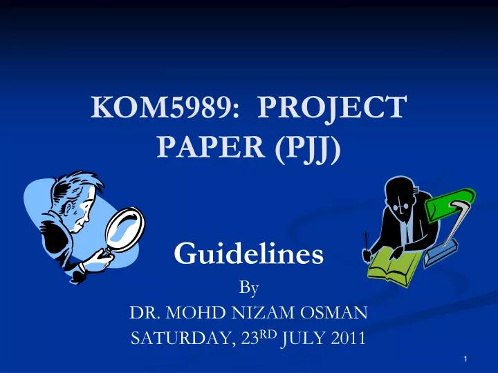 kom5989 project paper pjj