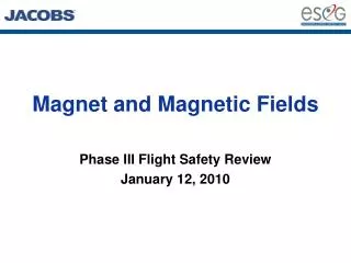 Magnet and Magnetic Fields