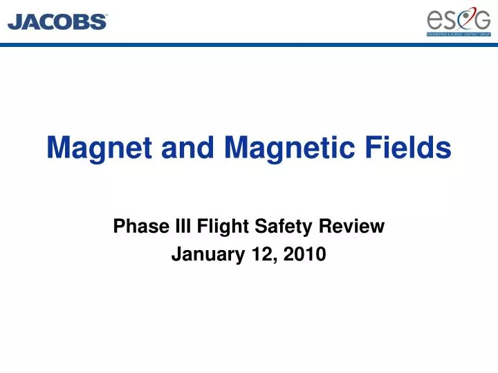magnet and magnetic fields