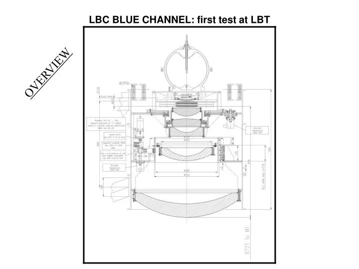 lbc blue channel first test at lbt