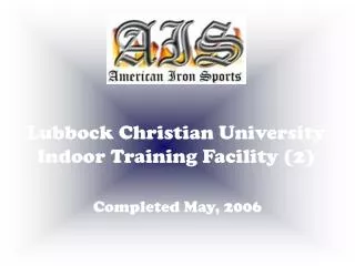 Lubbock Christian University Indoor Training Facility (2)