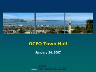 OCFO Town Hall