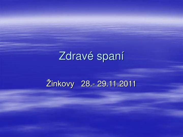 zdrav span