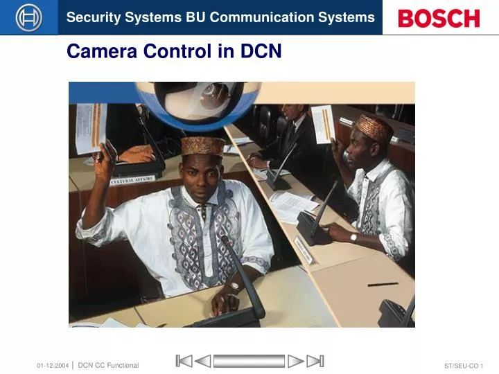 camera control in dcn