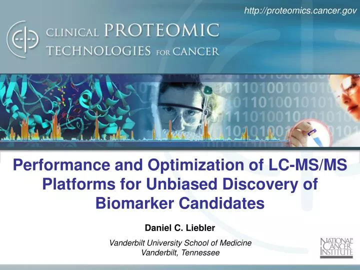 performance and optimization of lc ms ms platforms for unbiased discovery of biomarker candidates