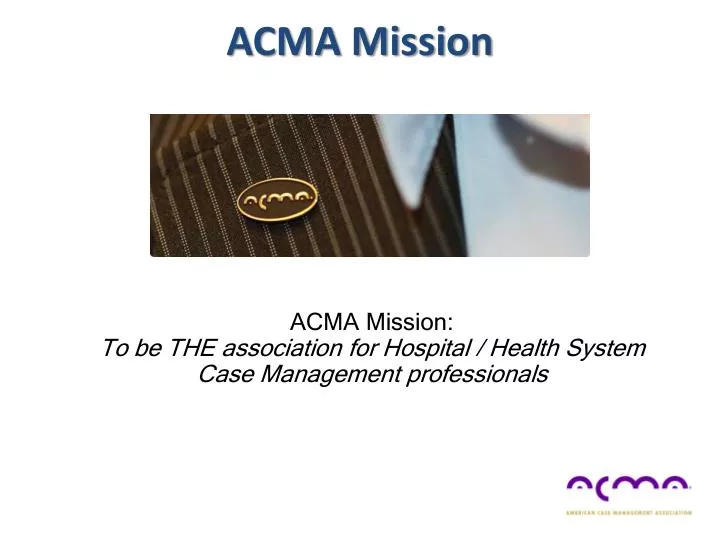 acma mission
