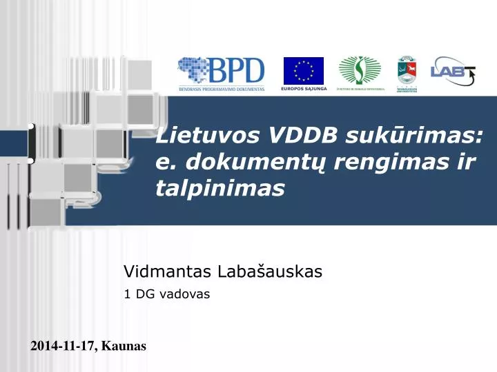 lietuvos vddb suk rimas e dokument rengimas ir talpinimas