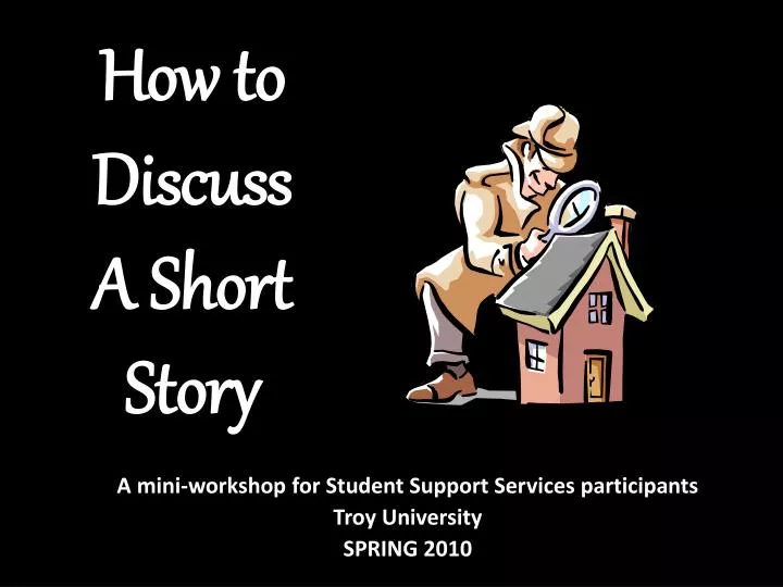 how to discuss a short story