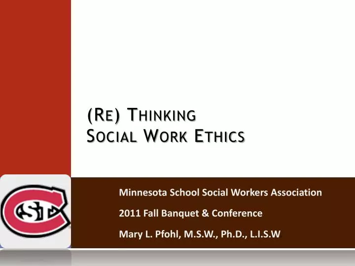 re thinking social work ethics