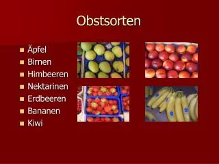 obstsorten