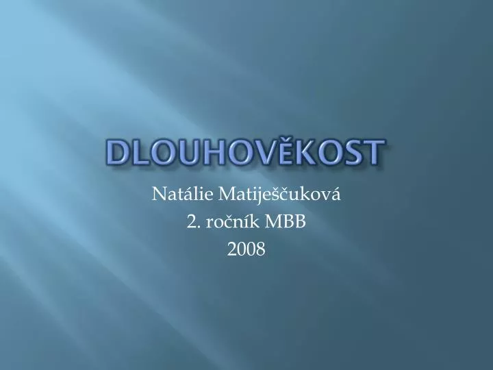 dlouhov kost