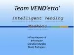 Intelligent Vending Machine - slide 1