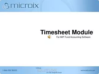 Timesheet Module