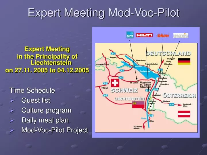 expert meeting mod voc pilot