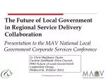 Cr Chris Meddows-Taylor Central Goldfields Shire Council, - slide 1
