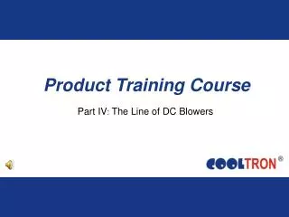 Product Training Course