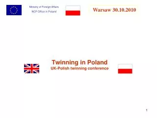 Twinning in Poland UK-Polish twinning conference