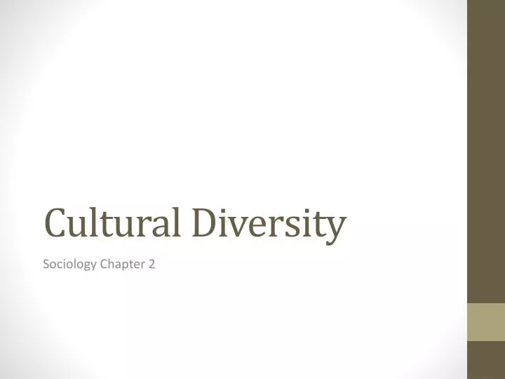 cultural diversity