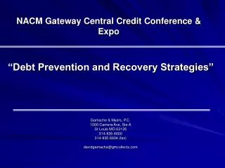 NACM Gateway Central Credit Conference &amp; Expo