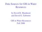 GIS Water Resources Data Sources for Effective Watershed Management | - slide 1