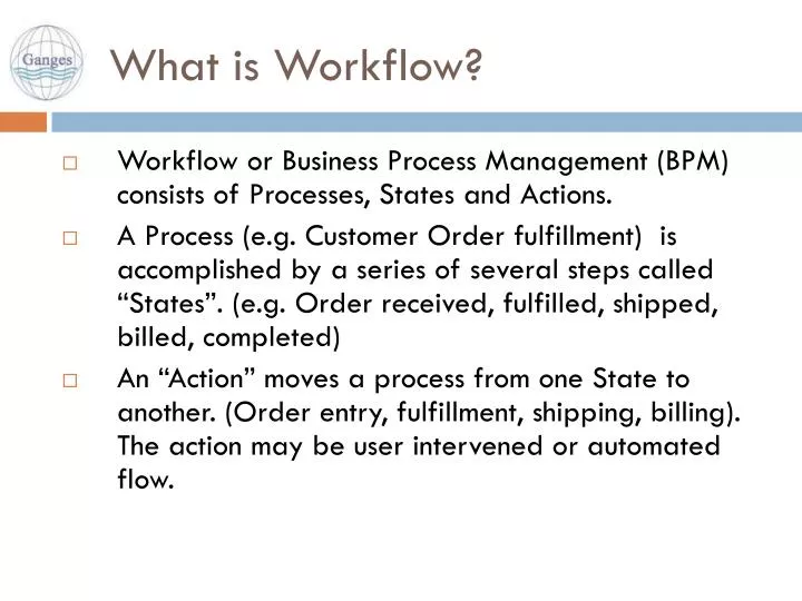 what is workflow