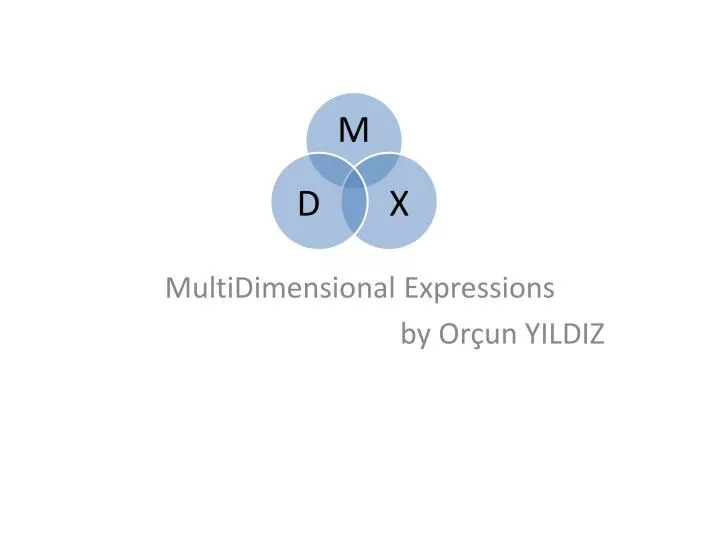 multidimensional expressions by or un yildiz
