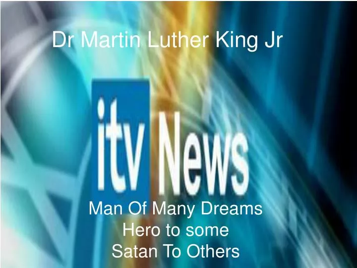 dr martin luther king jr