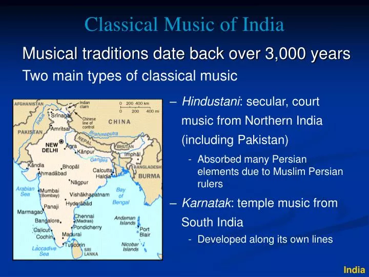 classical music of india