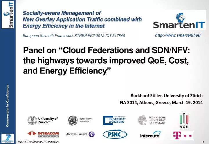 panel on cloud federations and sdn nfv the highways towards improved qoe cost and energy efficiency