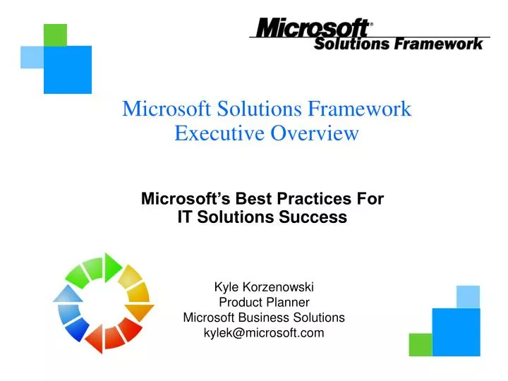microsoft s best practices for it solutions success