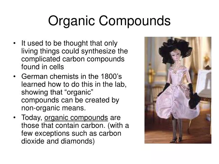 organic compounds