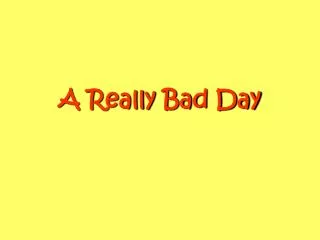 a really bad day