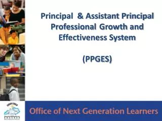 Principal &amp; Assistant Principal Professional 	Growth and Effectiveness System (PPGES)