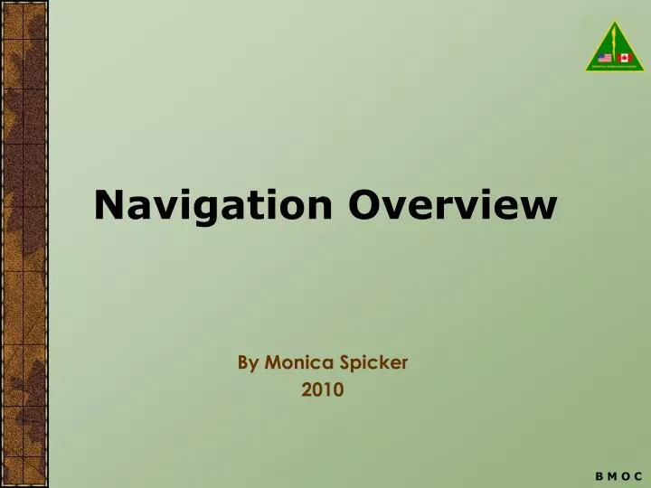 navigation overview