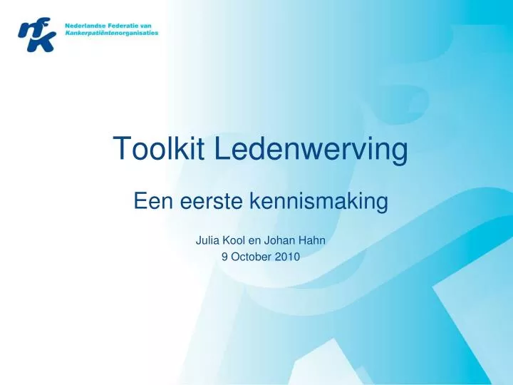 toolkit ledenwerving