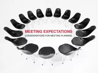 MEETING EXPECTATIONS