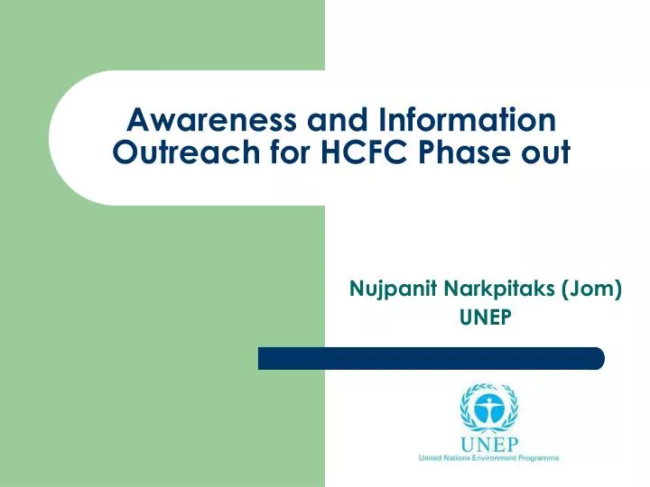 awareness and information outreach for hcfc phase out
